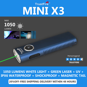 MINI X3 flat flashlight is suitable for various activities(20%OFF)