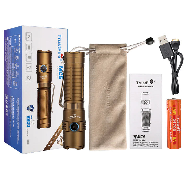 LED Flashlight 3300 Lumens