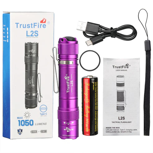 Tactical Flashlight 1050 Lumens