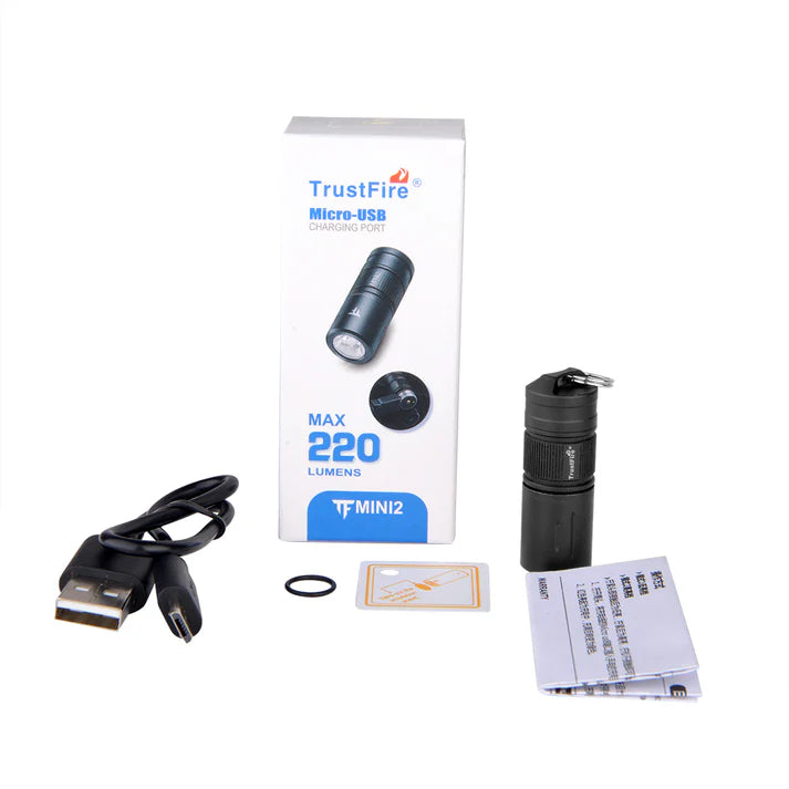 Keychain Flashlight 220 Lumens