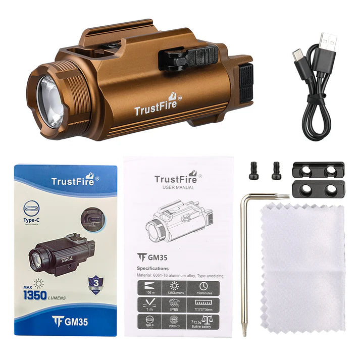 Tactical Light 1350 Lumens