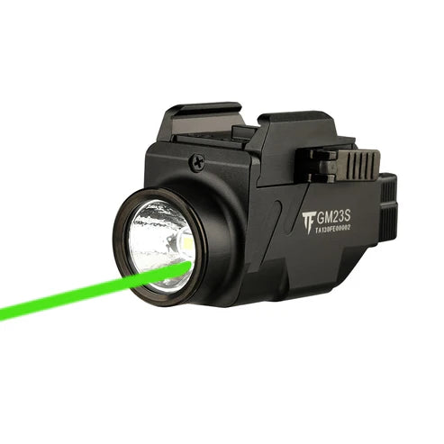 Tactical light and green laser combination