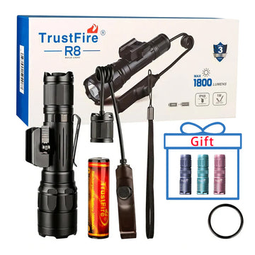 TrustFire R8 1800Lumen Rail Mount Flashlight(PURCHASE TO GET 20% OFF)
