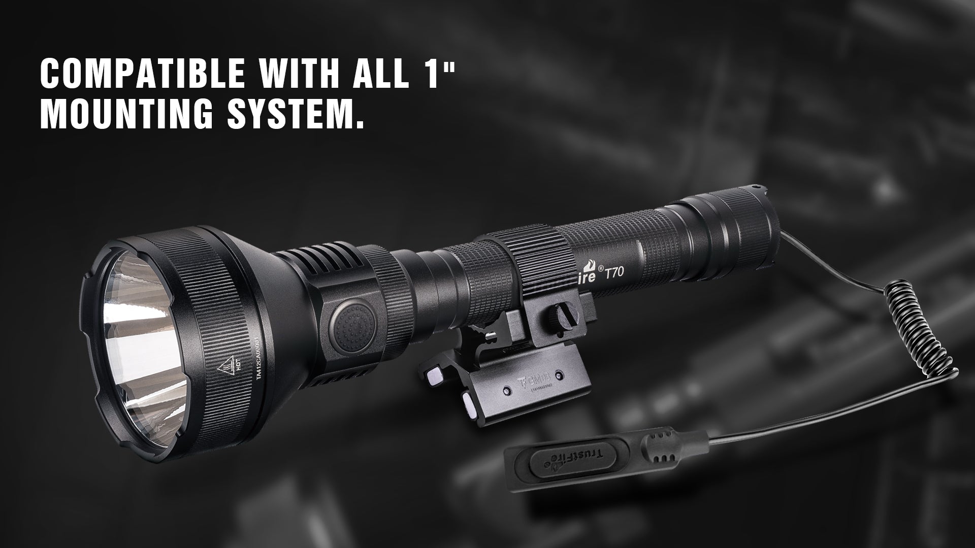 TrustFire T70 Hunting Flashlight 2300 lumens