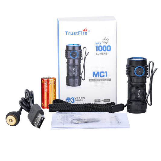 Rechargeable EDC Flashlight