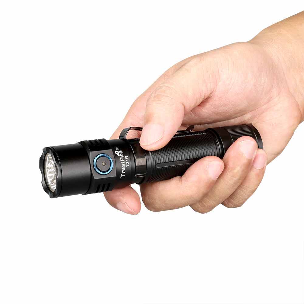 TrustFire T21R Rechargeable Tactical Flashlight 2600 Lumens