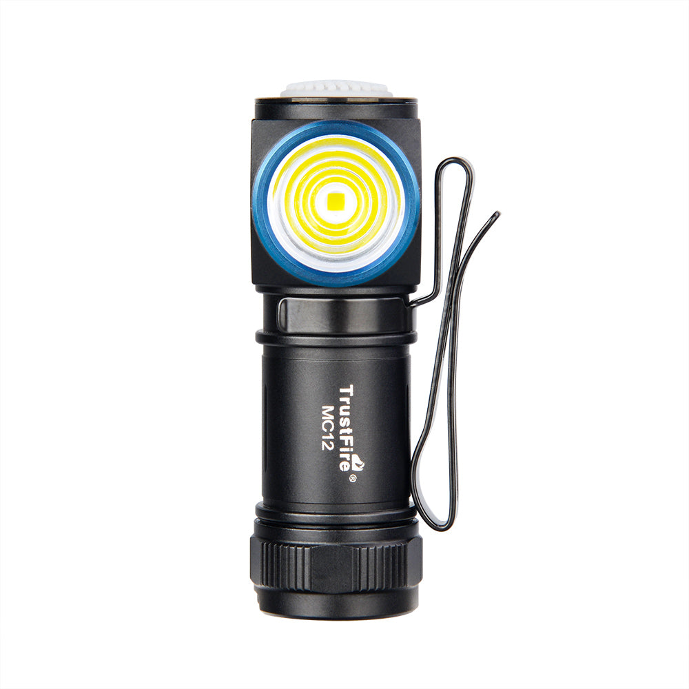 TrustFire MC12 Mini lampe frontale LED lampe de poche torche 1000